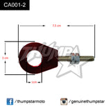 xx Chain Adj -12mm CRF50 CNC Alloy Red | SC - [ L3 ]