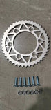 7767-SIL | CNC Sprocket 428x43T | SILVER