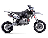 Thumpstar - TSX 125cc Dirt Bike Black Stickers