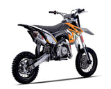 Thumpstar - TSX 125cc Dirt Bike Orange Stickers