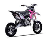 Thumpstar - TSX 125cc Dirt Bike Pink Stickers