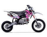 Thumpstar - TSX 140cc Dirt Bike Pink Stickers