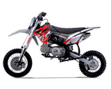 Thumpstar - TSX 125cc Dirt Bike Red Stickers