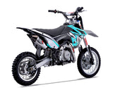 Thumpstar - TSB 110cc Dirt Bike Cyan Stickers