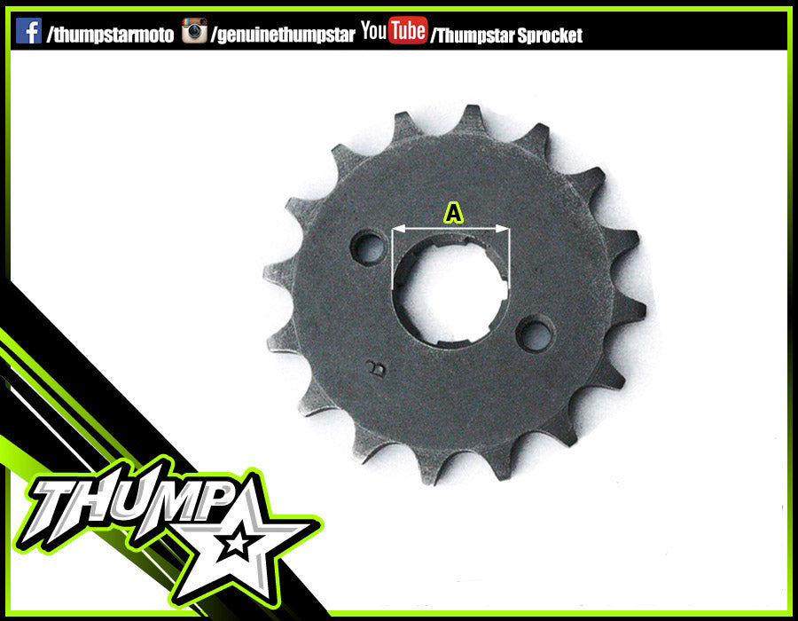 X3-FRONTSPROCKET230 | X3 Front Sprocket | 20mm Shaft | 520 x 13t |TSX230